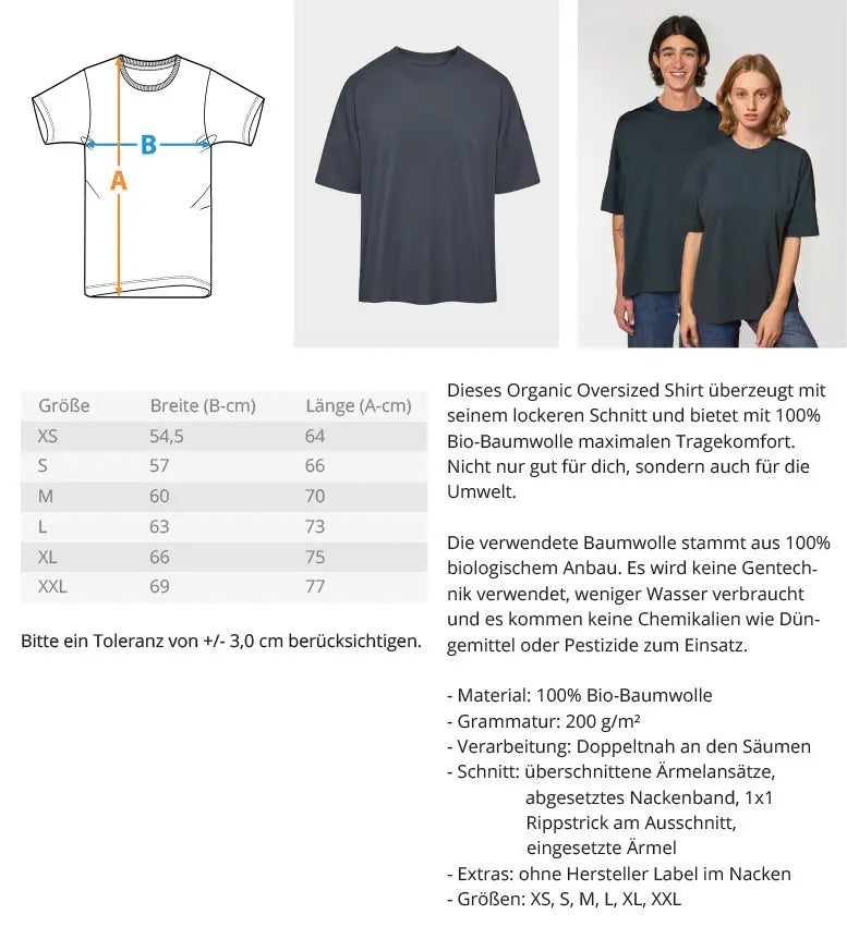 Pasalli Originals Blaster Organic Oversized T-Shirt Shirtee